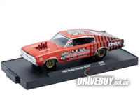 
              1966 Dodge Charger Hemi Speed Dawg 1/64 - M2 Diecast - Red Black
            