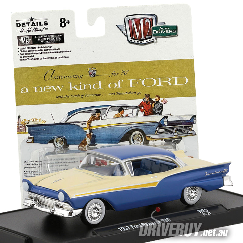 M2 Machines 1957 Ford Fairlane 500 1/64| DriveBuy