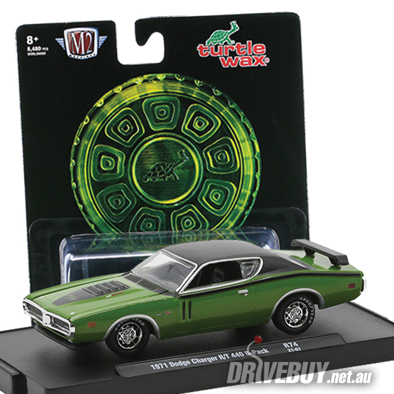 M2 Machines 1971 Dodge Charger R/T 440 6-Pack 1/64| DriveBuy