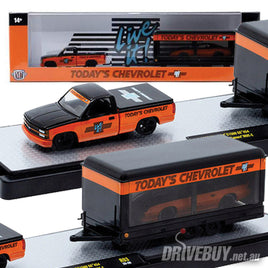 1992 Chevrolet C1500 SS454 & 1985 Chevrolet Camaro IROC-Z 1/64 - M2 Diecast