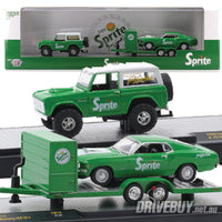 
              M2 Machines Coca-Cola/Sprite 1966 Ford Bronco + 1970 Mustang 428 1/64
            