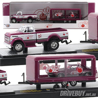
              M2 Machines Coca-Cola/Cherry Coke 1970 Chevy C60 + 1969 Camaro RS SS 1/64
            