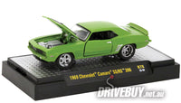 
              M2 MACHINES 1969 CHEVY CAMARO SS/RS 396 1/64
            