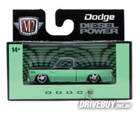 
              1978 Dodge Adventurer 150 Pickup 1/64 - M2 Diecast - Green with Black Top
            