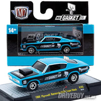 
              M2 Machines Mr Gasket 1968 Plymouth Barracuda Super Stock 1/64
            