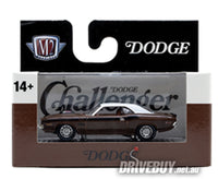
              1970 Dodge Challenger T/A Coupe 1/64 - M2 Diecast - Brown
            