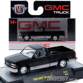 1990 GMC Sierra ST Pickup Truck 1/64 - M2 Diecast - Black