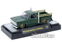 
              1978 Dodge Adventurer 150 Warlock Pickup 1/64 - M2 Diecast - Green
            