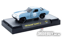 
              1966 Chevrolet Corvette 427 1/64 – M2 Diecast – Light Blue/White
            