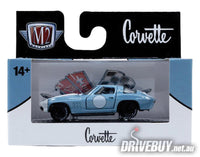 
              1966 Chevrolet Corvette 427 1/64 – M2 Diecast – Light Blue/White
            