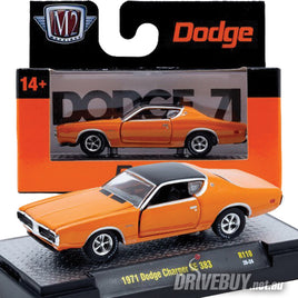 1971 Dodge Charger SE 383 1/64 – M2 Diecast – Orange/Black