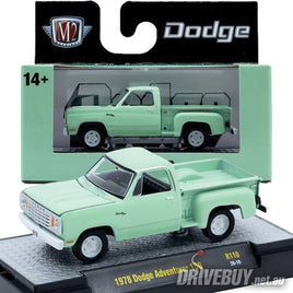 1978 Dodge Adventurer 150 Pickup 1/64 – M2 Diecast – Light Green