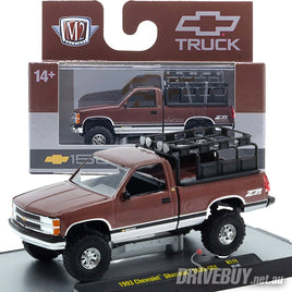 1993 Chevrolet Silverado 1500 4x4 Pickup 1/64 – M2 Machines – Brown