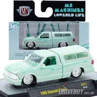 
              1995 Chevy S10 Pickup 1/64 – M2 Machines – Mint Green
            