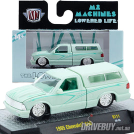 1995 Chevrolet S10 Pickup 1/64 – M2 Machines – Mint Green