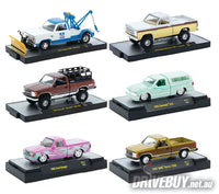 
              M2 Machines Auto-Thentics Release #111 1/64 Set of 6 Pickup Trucks
            
