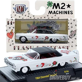 1964 Chevy Impala Convertible 1/64 – M2 Machines - Tattoo Art