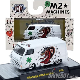 1964 Dodge A100 Panel Van 1/64 – M2 Machines - Tattoo Art