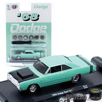 
              1968 Dodge Dart GTS 1/64 – M2 Machines AutoWheels – Mint Green
            