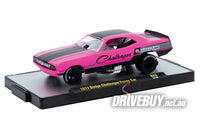 
              M2 Machines 1971 Dodge Challenger Funny Car in Pink/Black 1/64
            
