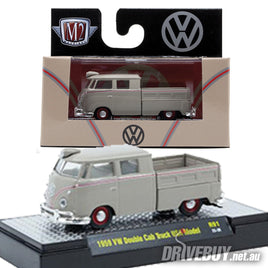 M2 Machines 1959 VW Volkswagen Double Cab Kombi Pickup 1/64