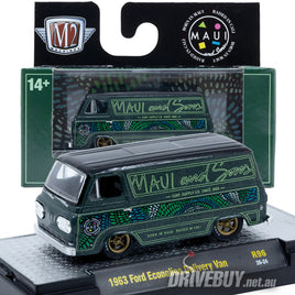 1963 Ford Econoline Delivery Van Maui & Sons 1/64 – M2 Diecast – Green