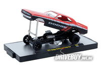 
              1971 Dodge Challenger Funny Car 1/64 – M2 Diecast – Red/Black
            