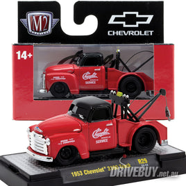 M2 Machines 1953 Chevy 3100 Pickup Tow Truck 1/64