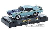 
              1970 Buick GSX 1/64 – M2 Diecast – Teal
            