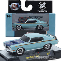 
              1970 Buick GSX 1/64 – M2 Diecast – Teal
            