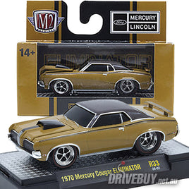 1970 Mercury Cougar Eliminator 1/64 – M2 Diecast – Brown