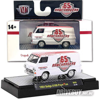 
              M2 MACHINES 1964 DODGE A100 RAMCHARGERS PANEL VAN 1/64
            