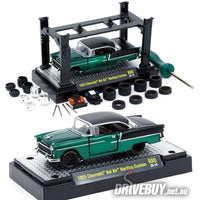 
              M2 Machines 1955 Chevy Bel Air Coupe + Hoist 1/64
            