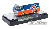 
              M2 Machines Gulf 1967 Dodge A100 Panel Van + Hoist 1/64
            