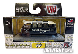 M2 MACHINES MOON EQUIPPED 1959 VW MICROBUS DELUXE KOMBI 1/64