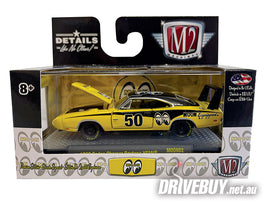 M2 MACHINES MOON EQUIPPED 1969 DODGE CHARGER DAYTONA HEMI 1/64