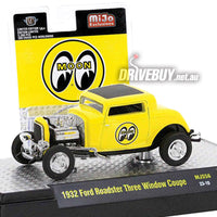 
              M2 MACHINES MOONEYES 1932 FORD 3W COUPE 1/64
            