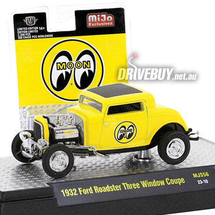 M2 MACHINES MOONEYES 1932 FORD 3W COUPE 1/64| DriveBuy