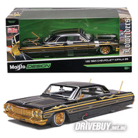 
              Maisto Design 1964 Chevy Impala SS Lowrider in Black 1/26 (1/24)
            