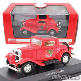 1932 Ford Coupe Coca-Cola Fountain Service 1/43 – Motor City Classics – Red