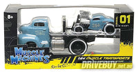
              MUSCLE MACHINES 1950 FORD COE & 1933 FORD 3W COUPE 1/64
            