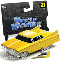 
              MUSCLE MACHINES GENE WINFIELD 'MAYBELLINE' 1961 CADILLAC 1/64
            