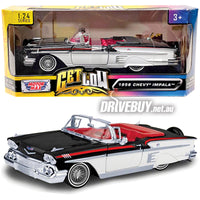 
              MotorMax Get Low 1958 Chevy Impala Convertible 1/24
            
