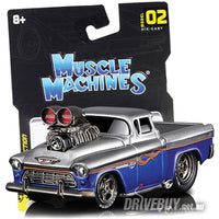 
              Muscle Machines 1955 Chevy Cameo Pickup 1/64
            