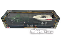 
              MotorMax 1941 Plymouth Pickup & Speedboat / Car Trailer 1/24
            
