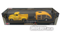 
              MotorMax 1956 Ford F100 & Camper Trailer 1/24
            