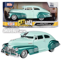 
              MotorMax Get Low 1948 Chevrolet Aereosedan Fleetline Lowrider in Green 1/24
            