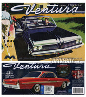
              Moebius 1961 Pontiac Ventura SD Model Kit 1/25
            