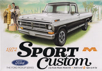 
              Moebius 1972 Ford F100 Sport Custom Pickup 1/25
            