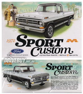 Moebius 1972 Ford F100 Sport Custom Pickup 1/25
